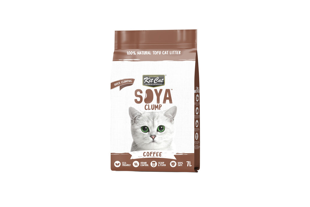 Kit Cat Soya Clump Coffee Cat Litter 7L
