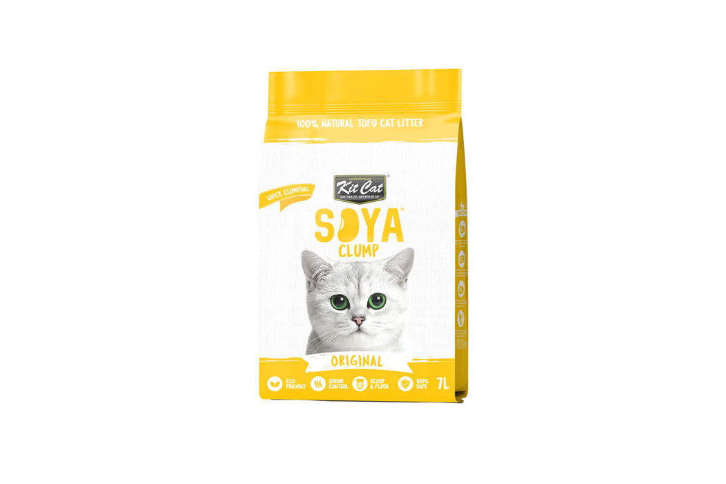 Kit Cat Soya Clump Original Cat Litter 7L