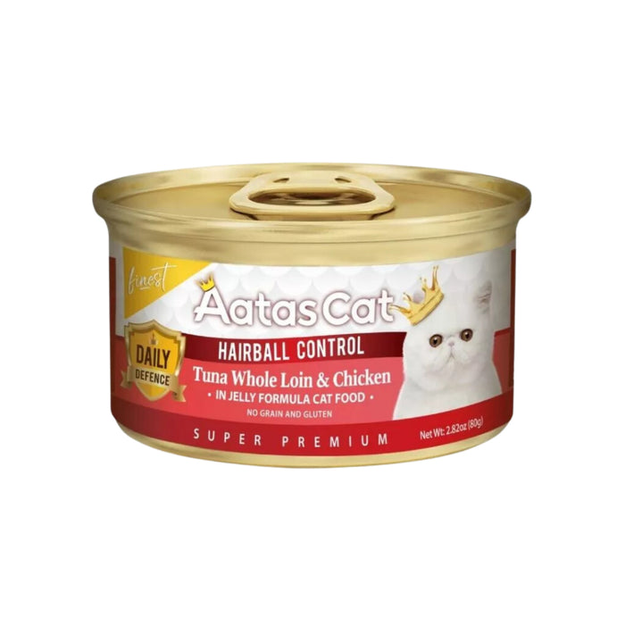 Aatas Cat Finest Daily Defence Hairball Control 80g