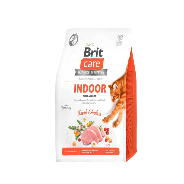 Brit Care Grain Free Indoor Dry Cat Food 2kg