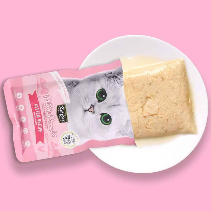 Kit Cat Petite Pouch - Kitten Chicken In Aspic 70g