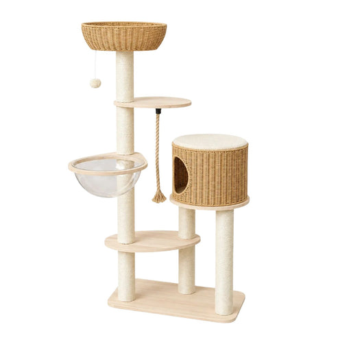 140cm High Quality Cat Condo Cat House Large Cat Tree Scratching - Neko.SG