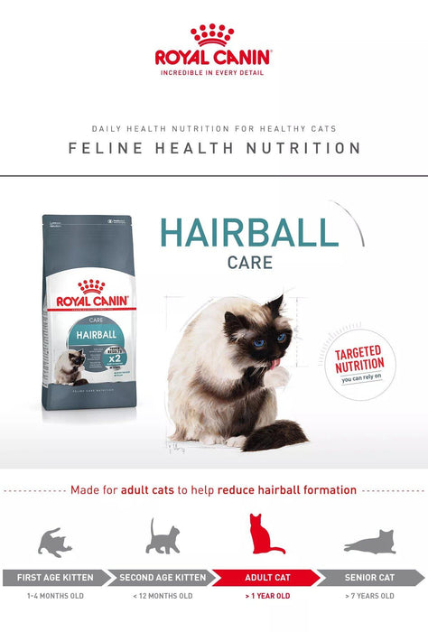 Royal Canin Hairball Dry Cat Food 2kg