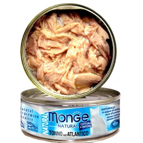 Monge Cat Natural Atlantic Tuna 80g