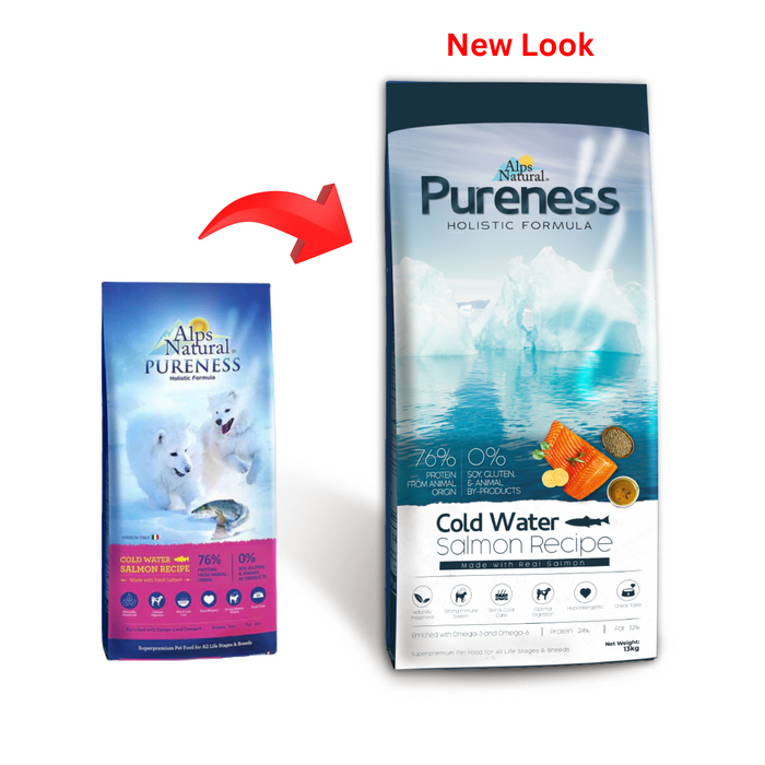 Alps Natural Pureness Holistic Salmon Dry Dog Food 13kg