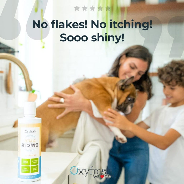 Oxyfresh Shiny Coat Anti-Itch Cats & Dogs Shampoo Gentle Formula Sensitive Skin 8oz / 237ml