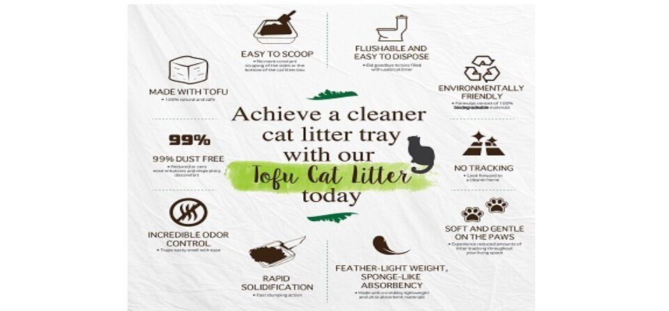 Nurture Pro Tofu Cat Litter Charcoal 7L