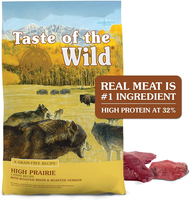 Taste of the Wild High Prairie® Roasted Bison & Roasted Venison Dry Dog Food 12.2Kg