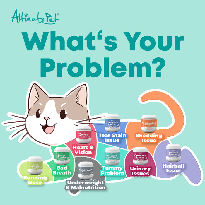 Altimate Pet Dental Supplement Powder For Cat 150g (Sachet) - Neko.SG