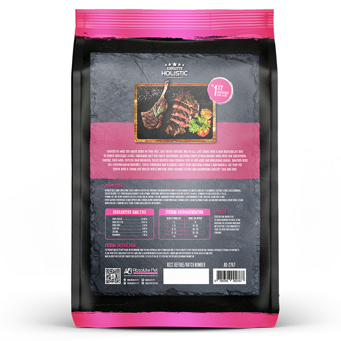 Absolute Holistic Kibbles In The Bag Beef & Lamb 12kg - Neko.SG