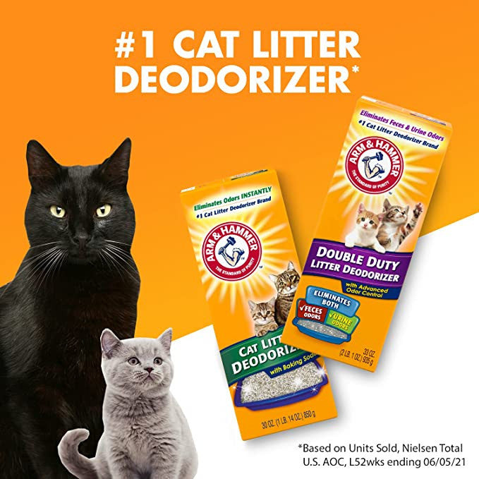 Arm & Hammer Multiple Cat Litter Deodorizer with Baking Soda 567g