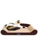 60cm Brown Cat Scratch Board - Durable Recyclable Cardboard with Catnip - Neko.SG