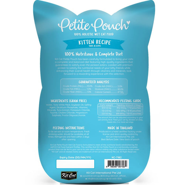Kit Cat Petite Pouch - Kitten Tuna In Aspic 70g