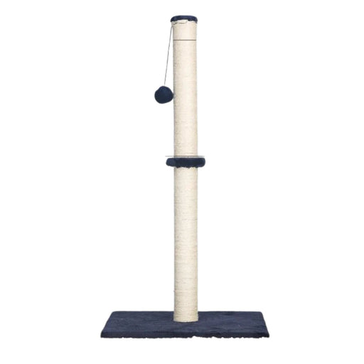 88cm Tall Cat Scratching Post / Pole (Dark Grey) - Neko.SG