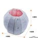 Celeste Origami convertible grey felt cat bed showing multiple configurations including a circular tunnel and a dome cave