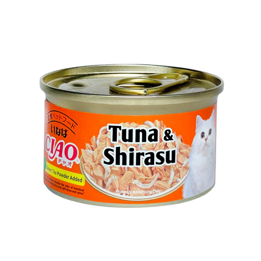 Ciao Tuna with Shirasu in Jelly wet cat food can 75g