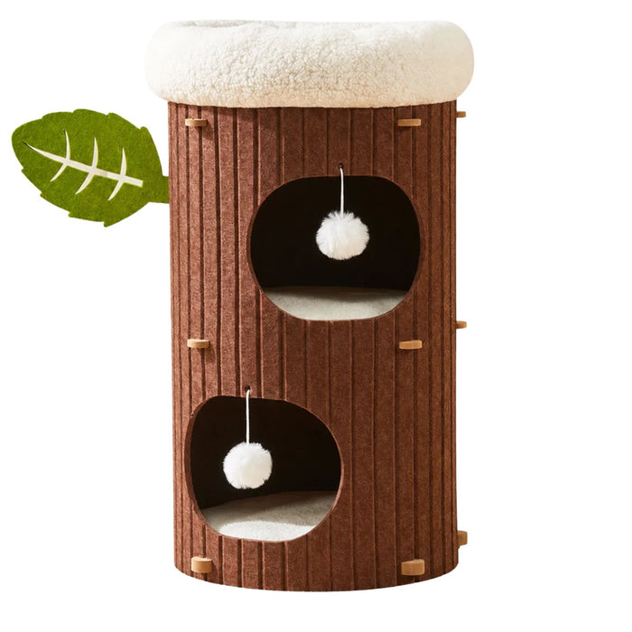 Coffee Tree 2-layer cat house