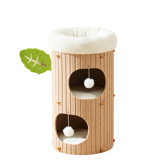 Latte Tree 2-layer cat house - neko.sg
