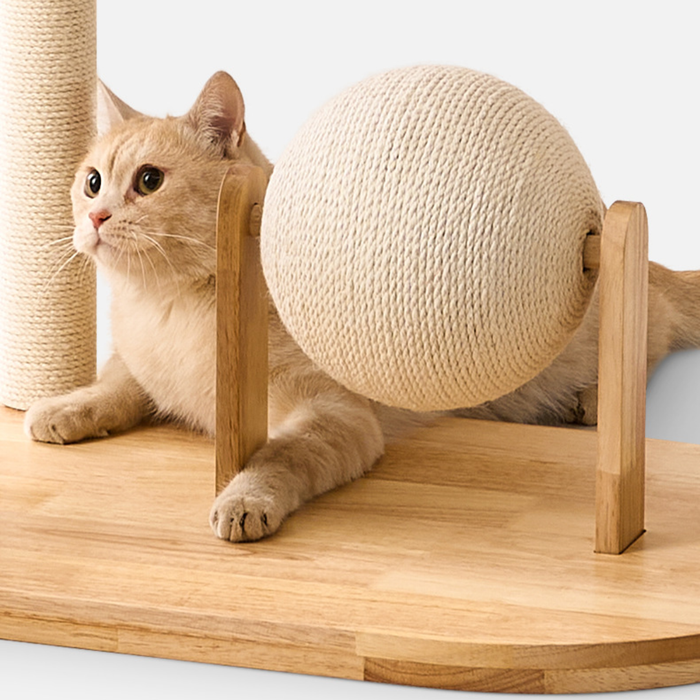 127cm Nova Signature Solid Wood Modular Cat Frame & Tower