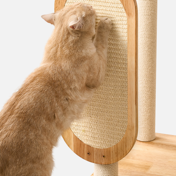 127cm Nova Signature Solid Wood Modular Cat Frame & Tower