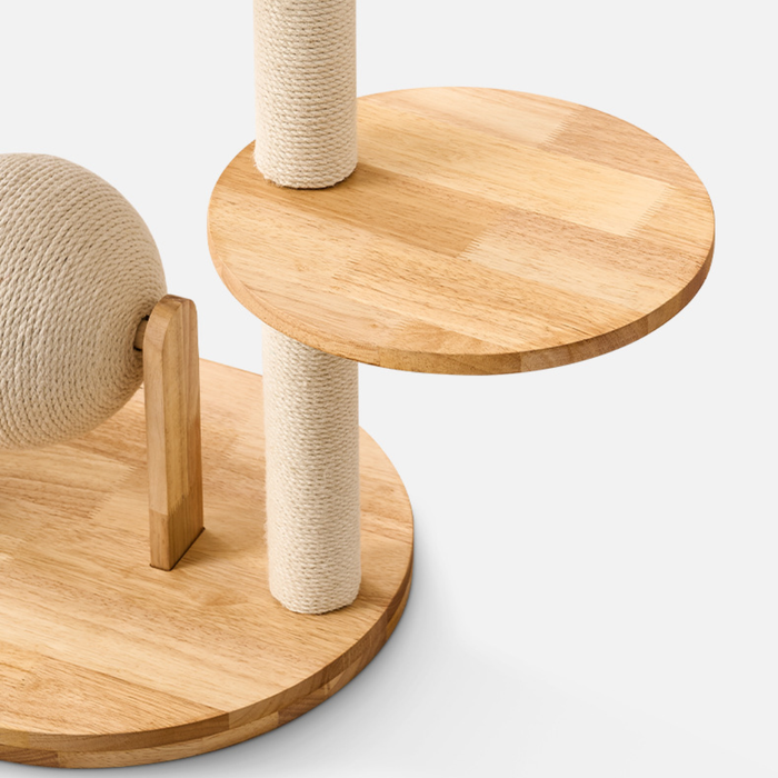 127cm Nova Signature Solid Wood Modular Cat Frame & Tower