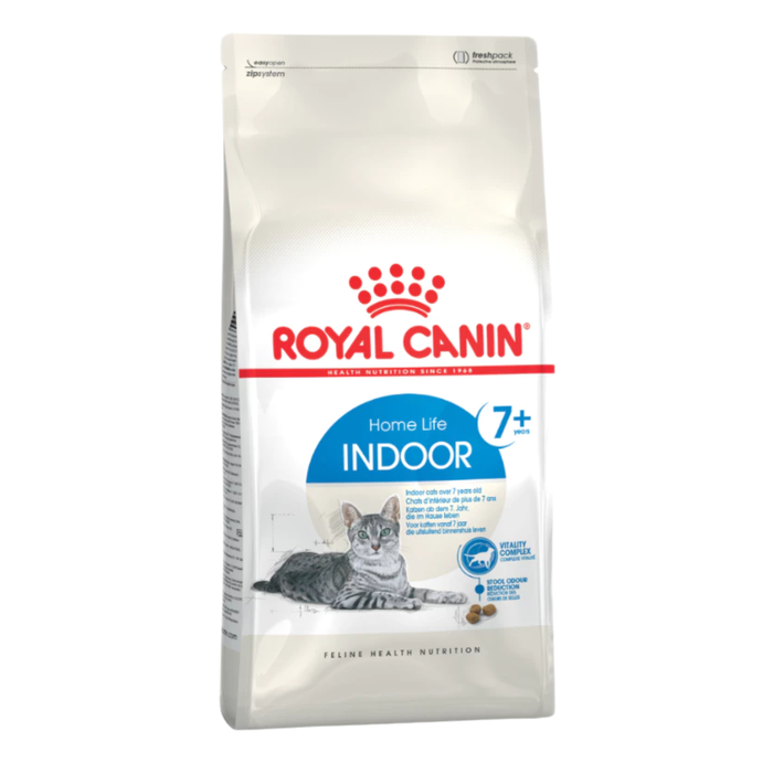 Royal Canin Indoor 7+ dry cat food 1.5kg bag for senior indoor cats