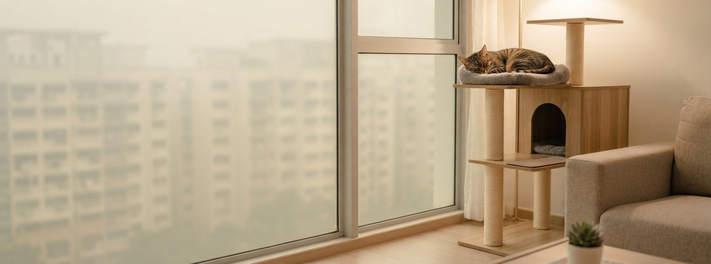 Singapore Haze 2026: Indoor Cat Care Guide — How to Keep Your Cat Safe, Active and Happy
