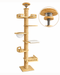 Solid Wood Ceiling Cat Condo E (250-270 cm) w/ Space Capsule packaging and full view