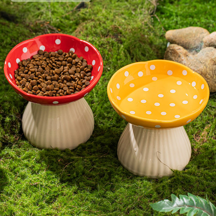 Pet Bowl (Black Mushroom) – 300ml Microwave & Dishwasher Safe