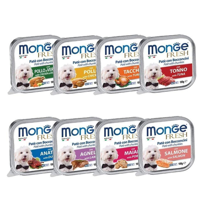 Monge Fresh Paté and Chunkies with Chicken 100g