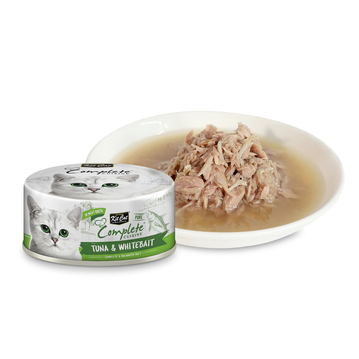 Kit Cat Complete Cuisine Tuna & Whitebait 70g