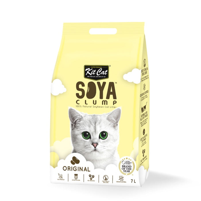 [OLD] Kit Cat Soya Clump Original Cat Litter 7L