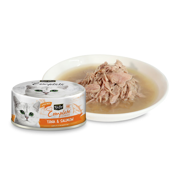 Kit Cat Complete Cuisine Tuna & Salmon 70g
