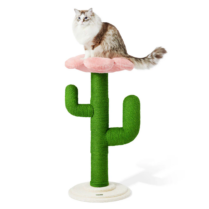 105cm VETRESKA Blooming Cactus Cat Tree