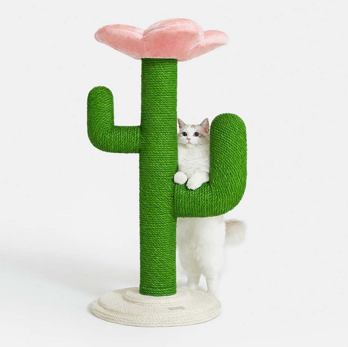 105cm VETRESKA Blooming Cactus Cat Tree