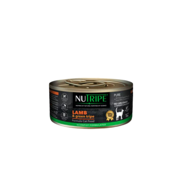 Nutripe Cat Pure Lamb with Green Tripe Gum Free 95g