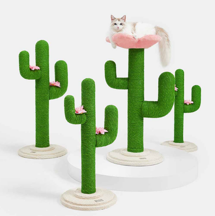 105cm VETRESKA Blooming Cactus Cat Tree