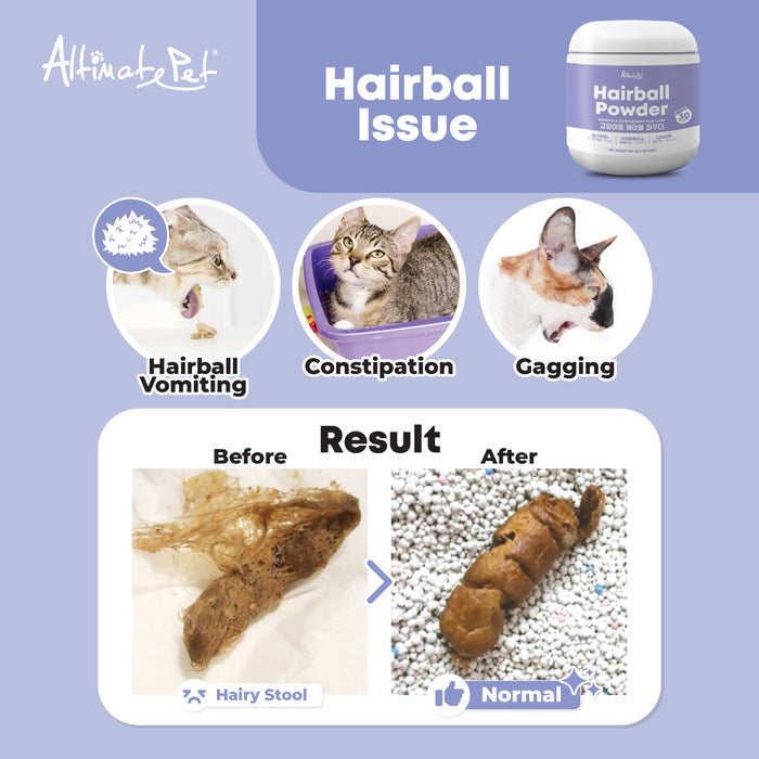 Altimate Pet Hairball Supplement Powder For Cat 150g (Sachet) - Neko.SG
