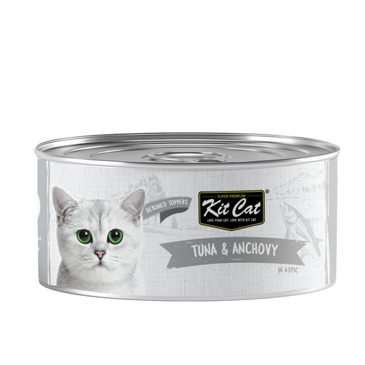 Kit Cat Deboned Tuna & Anchovy 80g - Neko.SG