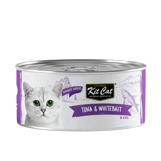 Kit Cat Deboned Tuna & Whitebait 80g - Neko.SG
