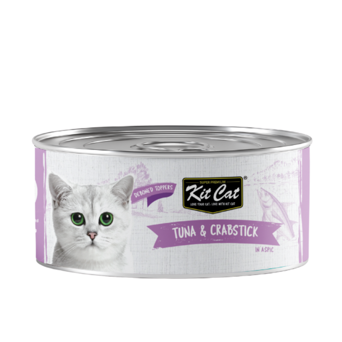 Kit Cat Deboned Tuna & Crabstick 80g