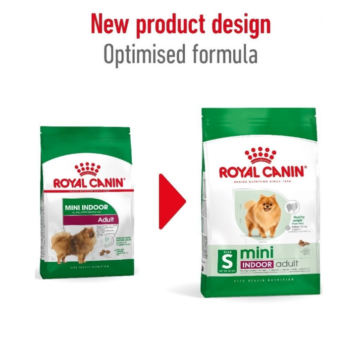 Royal Canin Mini Indoor Adult Dry Dog Food 7.5kg