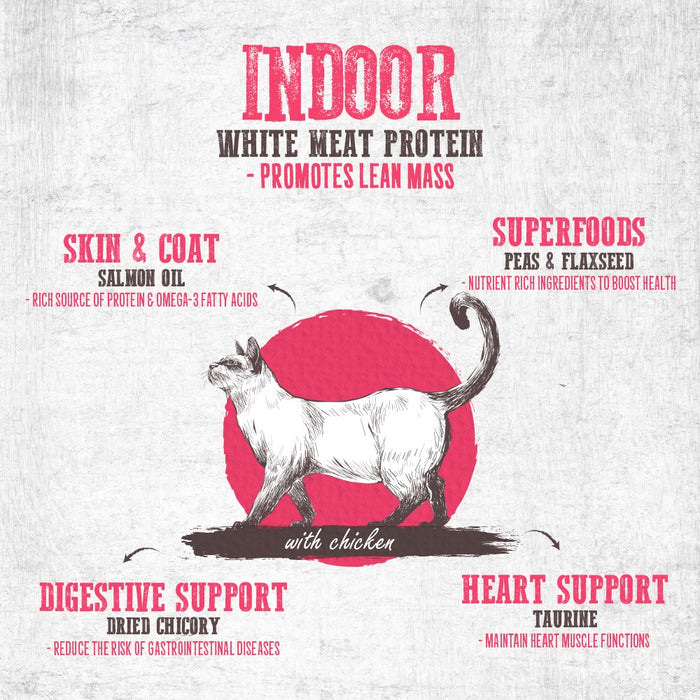 Absolute Holistic Grain Free Dry Cat Food - Indoor 3lbs