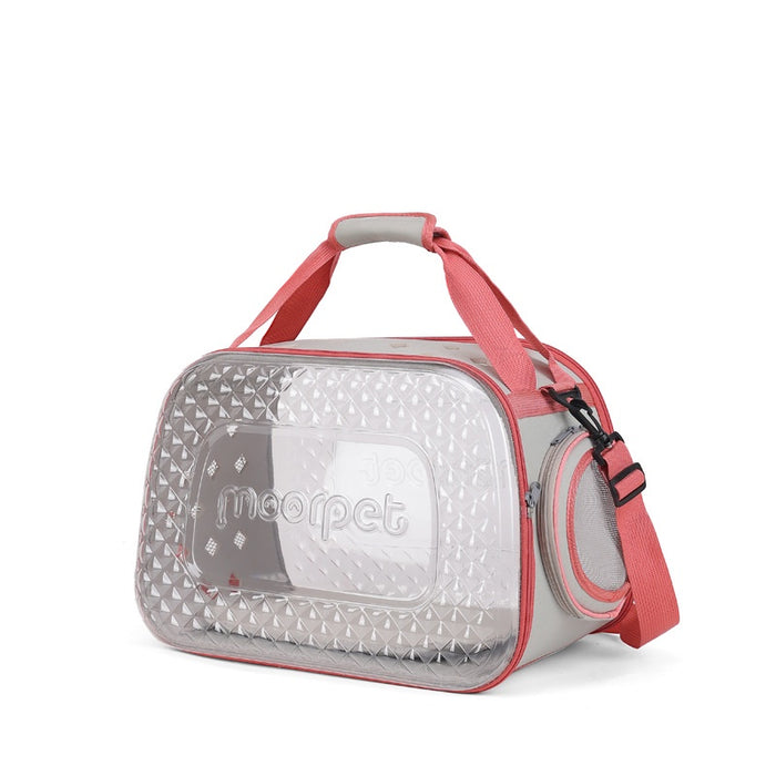 Moorpet Portable Cat & Dog Carrier Sling Bag (Pink)