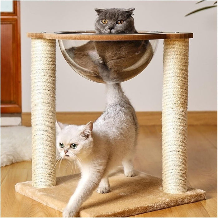 Space Capsule Cat Tree & Climbing Frame Tower