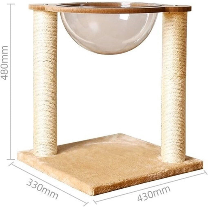 Space Capsule Cat Tree & Climbing Frame Tower