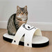 Large White Slippers Cat Scratch Board Wear-Resistant Non-Dandruff Self-Grinding Claw Device Corrug