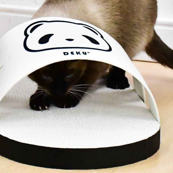 Large White Slippers Cat Scratch Board Wear-Resistant Non-Dandruff Self-Grinding Claw Device Corrug