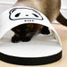 Large White Slippers Cat Scratch Board Wear-Resistant Non-Dandruff Self-Grinding Claw Device Corrug