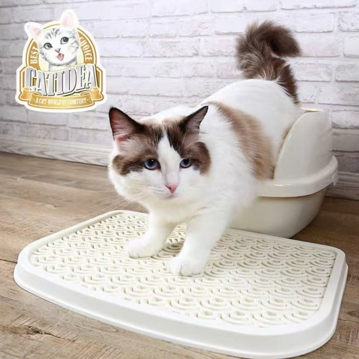 Catidea Splash-Proof Mat Cat Litter Mat Cat Litter Footstep Cat Litter Pad